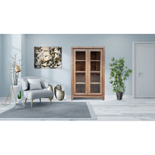 Recycled Teak Wood Solo Cupboard / Bookcase - Chic Teak
