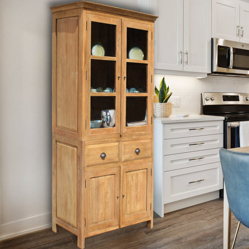 Recycled Teak Wood Bali Cupboard, Small