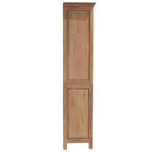 Recycled Teak Wood Sumatra Bathroom Linen Cupboard with 4 Doors and 2 Drawers
