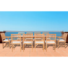 Teak Wood Castle Side Chair