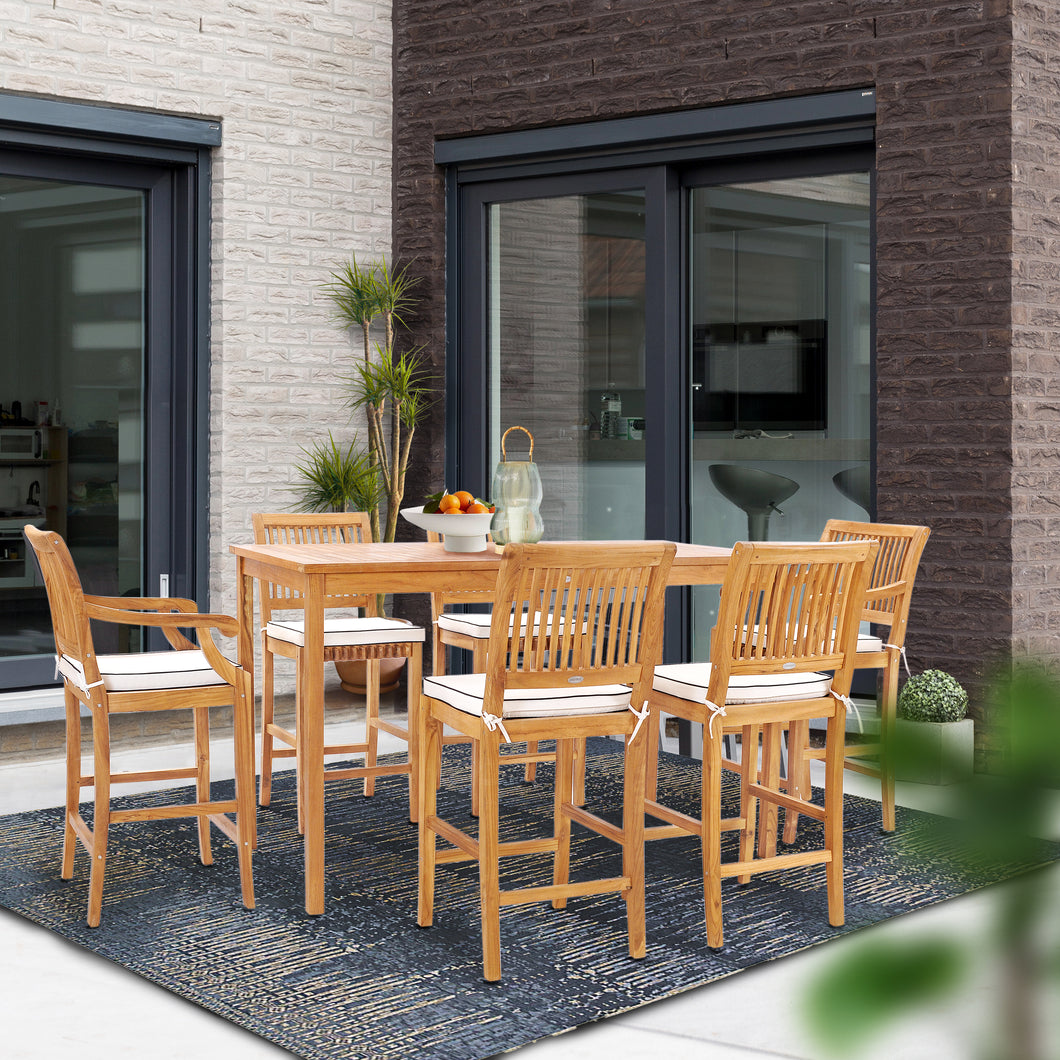 7 Piece Teak Wood Castle 71