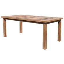 Recycled Teak Wood Tuscany Dining Table - 79" x 40" - Chic Teak
