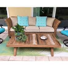 Recycled Teak Wood Coffee Table - 55" x 30" - Chic Teak