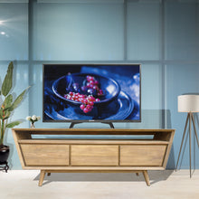 Recycled Teak Wood Retro Media Center with 3 Drawers