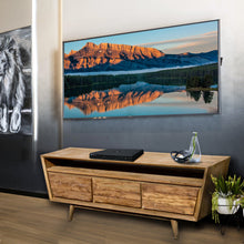 Recycled Teak Wood Retro Media Center with 3 Drawers