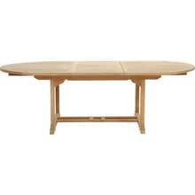 Teak Wood Orleans Oval Extension Table - Chic Teak