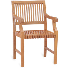 11 Piece Teak Wood Castle Patio Dining Set with Rectangular Double Extension Table, 8 Side Chairs and 2 Arm Chairs