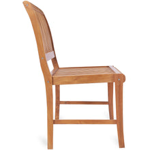 Teak Wood Castle Bench without Arms, 4 ft