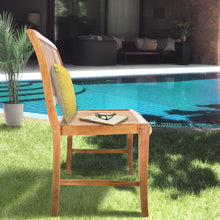 Teak Wood Castle Bench without Arms, 6 ft