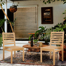 Teak Wood Kasandra Side Chair