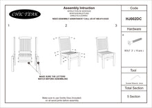 Teak Wood Belize Side Chair