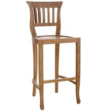 Teak Wood Amsterdam Bar Stool - Chic Teak