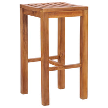 Teak Wood Santa Monica Bar Stool, 30 inch