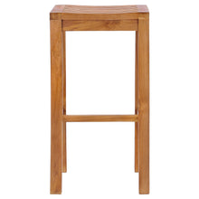 Teak Wood Santa Monica Bar Stool, 30 inch