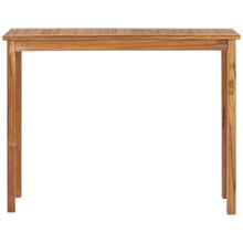 Teak Wood Santa Monica Serving Table