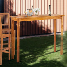 Teak Wood Santa Monica Serving Table