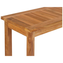 Teak Wood Santa Monica Serving Table