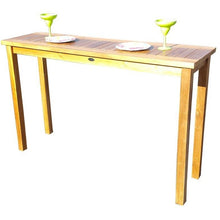 Teak Wood Santa Monica Serving Table - Chic Teak