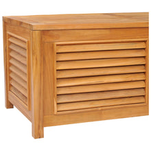 Teak Wood Manhattan Pool and Deck Storage Cushion Box