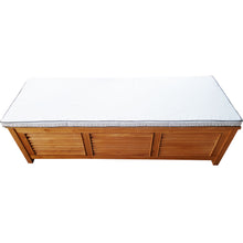 Teak Wood Manhattan Pool and Storage Cushion Box - Chic Teak