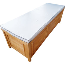 Teak Wood Manhattan Pool and Storage Cushion Box - Chic Teak