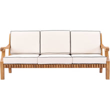 Teak Wood Castle Deep Seating Sofa with Cushions