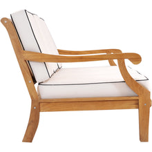 Teak Wood Castle Deep Seating Sofa with Cushions