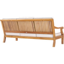 Teak Wood Castle Deep Seating Sofa with Cushions
