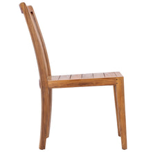 Teak Wood Boston Side Chair
