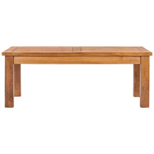 Teak Wood San Diego Rectangular Coffee Table