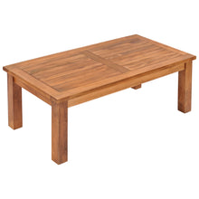 Teak Wood San Diego Rectangular Coffee Table