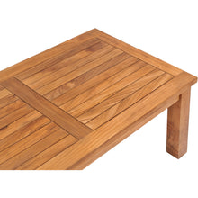 Teak Wood San Diego Rectangular Coffee Table