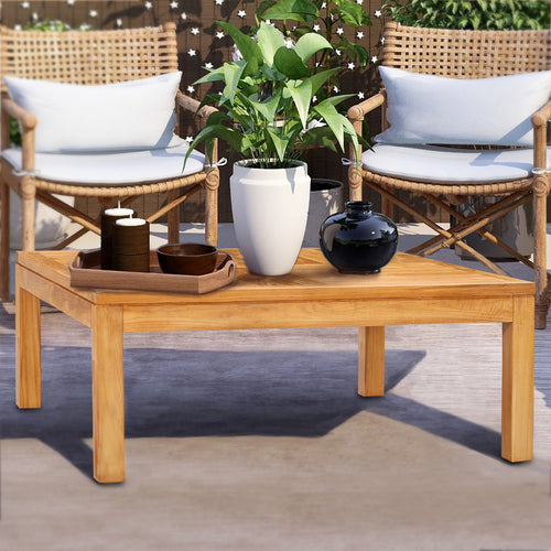 Teak Wood San Francisco Square Coffee Table