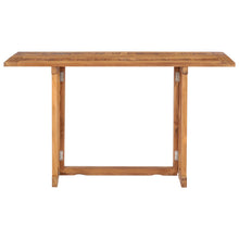 Teak Wood Hatteras Rectangular Folding Table, 56 x 28 Inch
