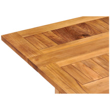 Teak Wood Hatteras Rectangular Folding Table, 56 x 28 Inch
