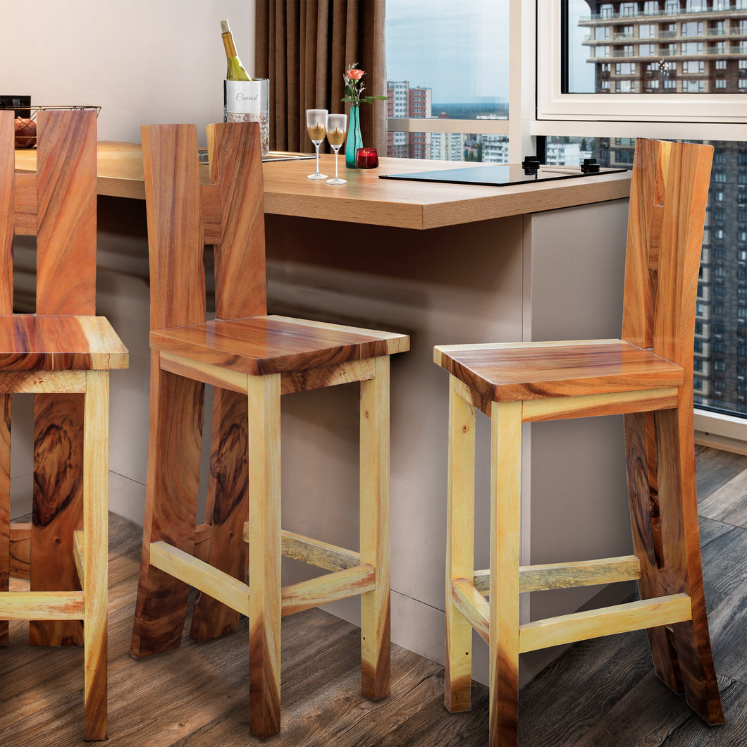 Suar Rio Negro Live Edge Barstool