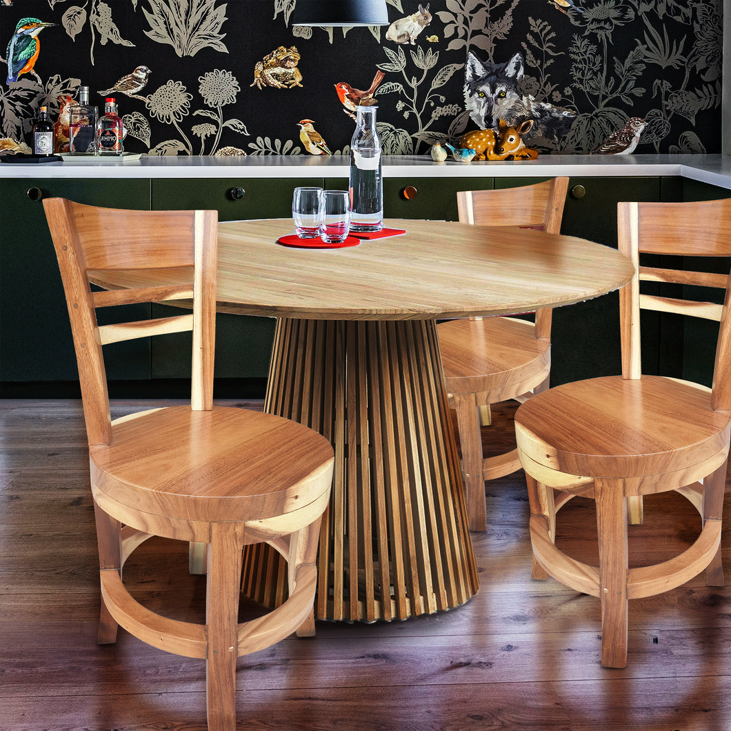 Suar Olympia Live Edge Dining Chair