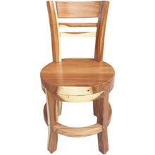 Suar Olympia Live Edge Dining Chair - Chic Teak