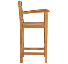 Teak Wood Maldives Bar Stool With Arms