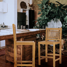 Teak Wood Maldives Bar Stool