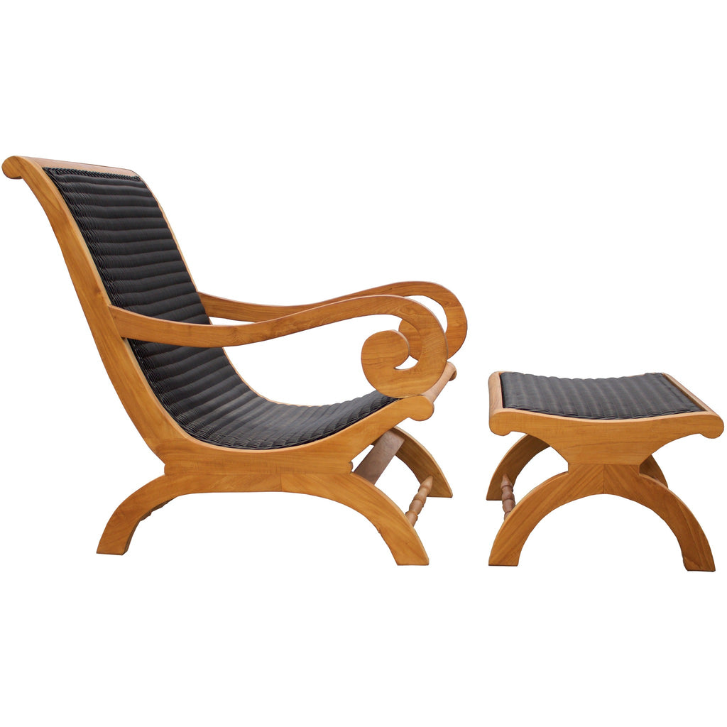 Lazy wooden online chair