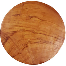 Teak Wood Round Bar Stool - Chic Teak