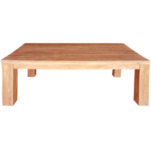 Recycled Teak Wood Marbella Dining Table, 55 Inch