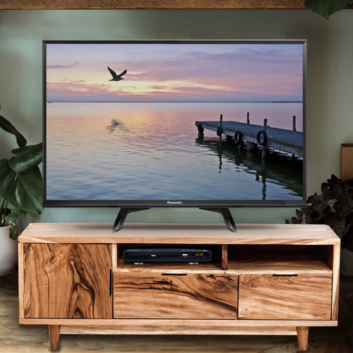 Valencia Live Edge Suar Wood Media Center/Buffet with 1 door/2 drawers