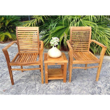 Teak Wood Rio Stacking Chair - Chic Teak