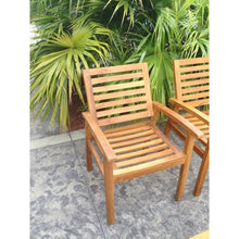 Teak Wood Kasandra Arm Chair - Chic Teak