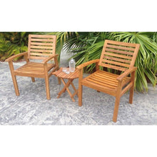 Teak Wood Kasandra Arm Chair - Chic Teak