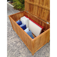 Teak Wood Santa Barbara Pool and Storage Cushion Box - Chic Teak