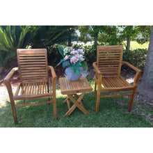 Teak Wood Rio Stacking Chair - Chic Teak