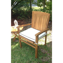 Teak Wood Belize Stacking Arm Chair - Chic Teak